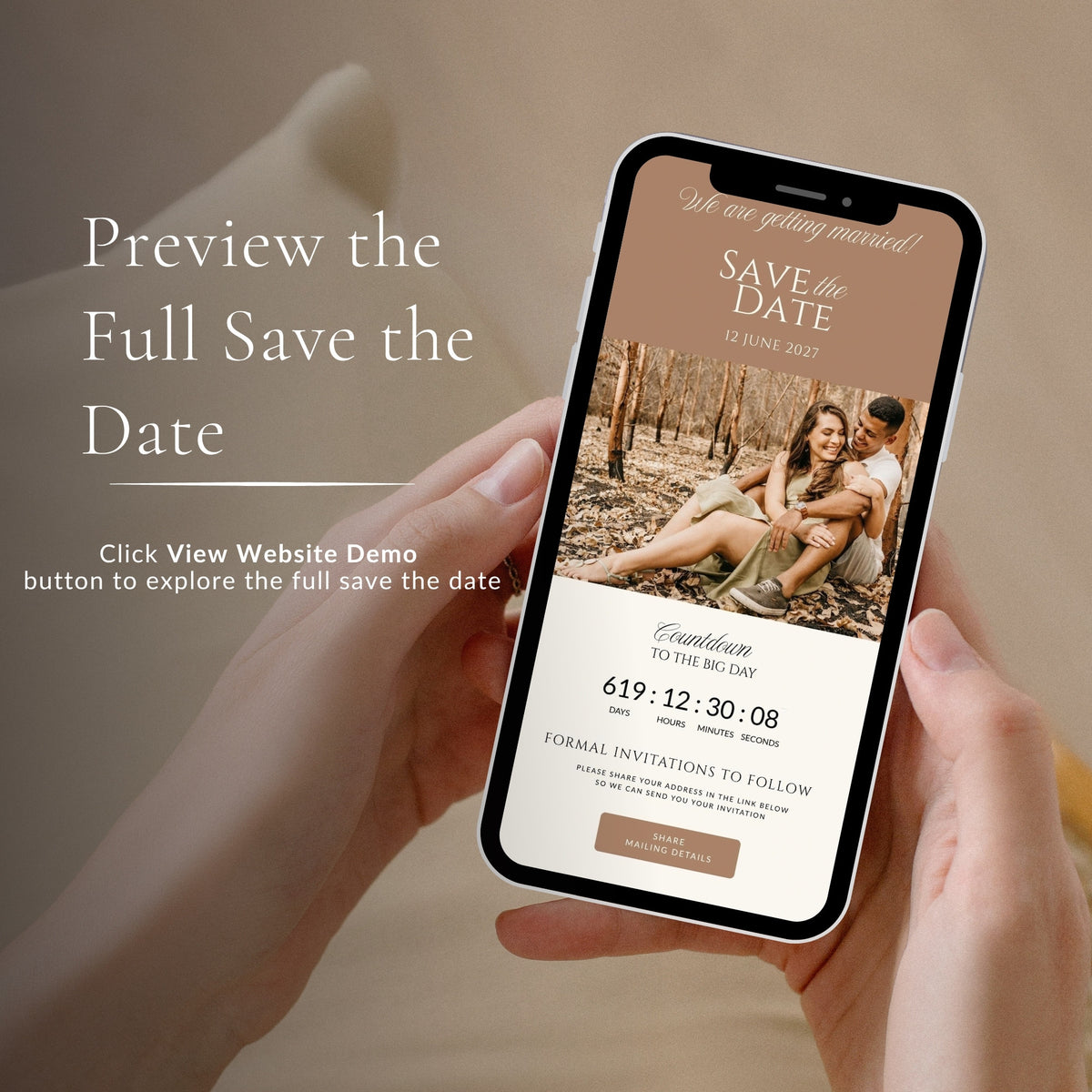 Marula Wedding Save the Date