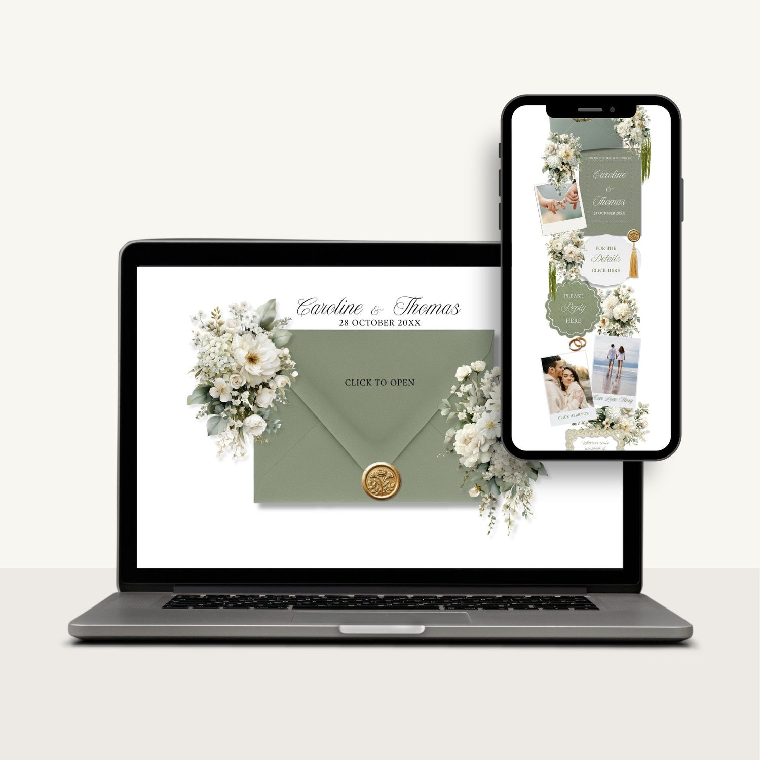 Soft Sage Wedding Collection