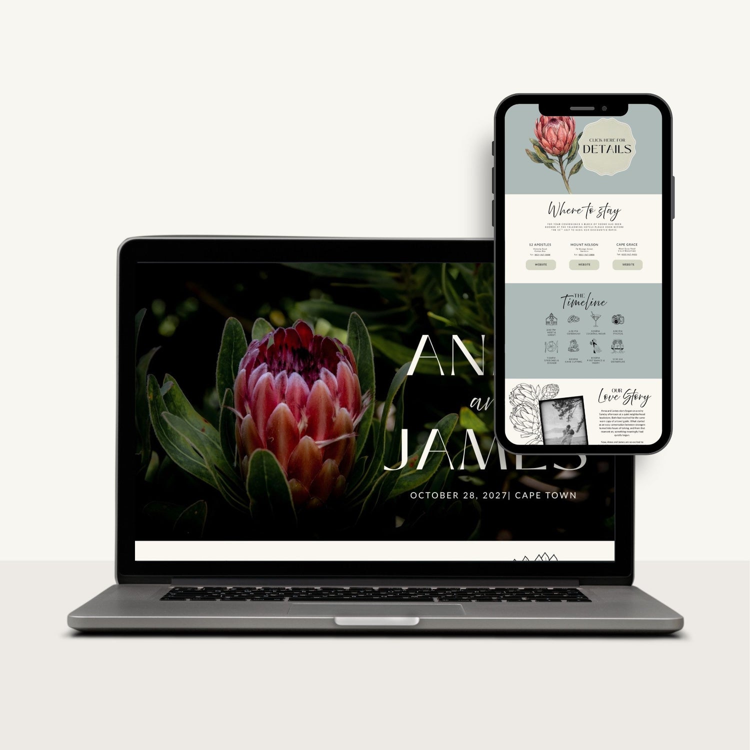 Protea Wedding Collection