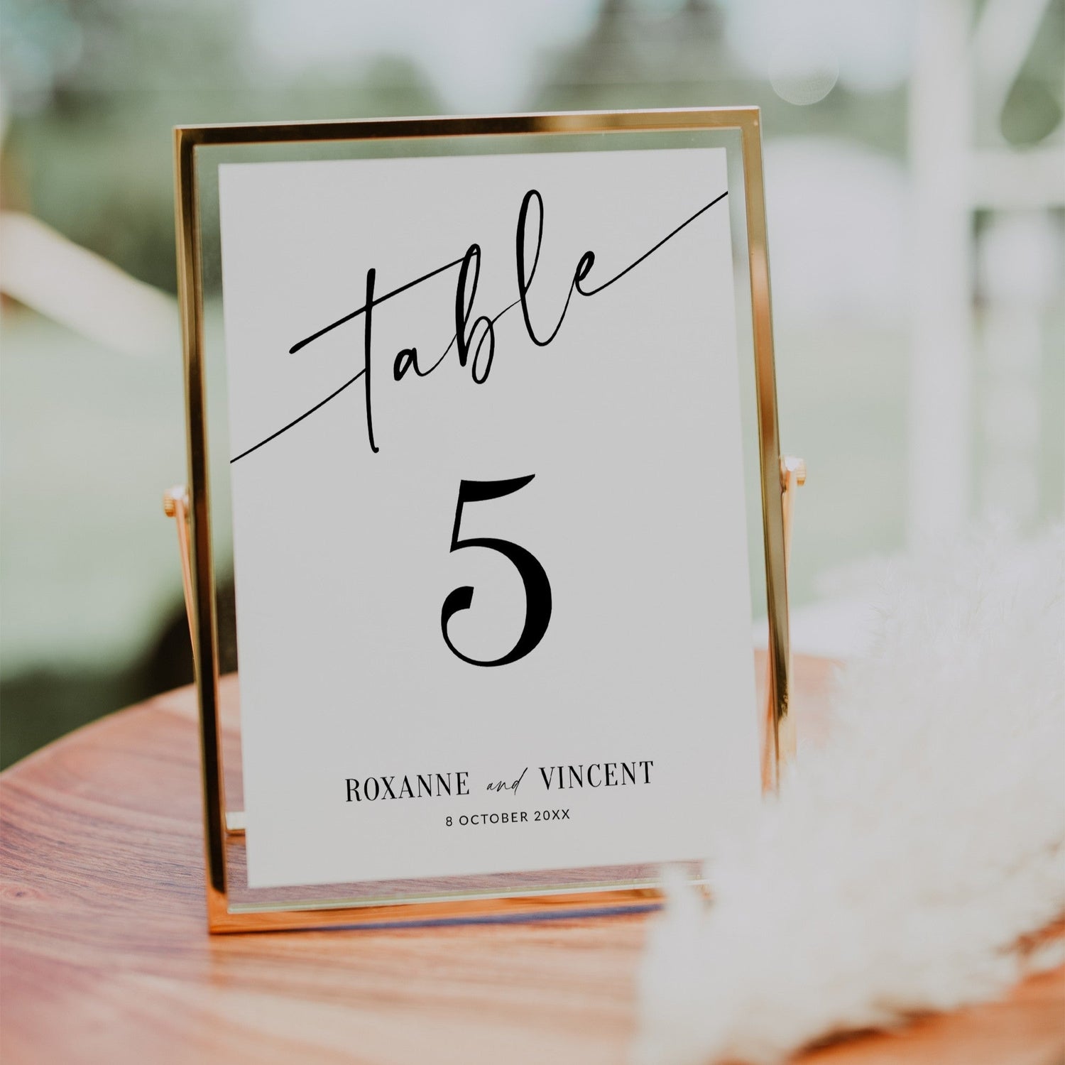 Table Signs