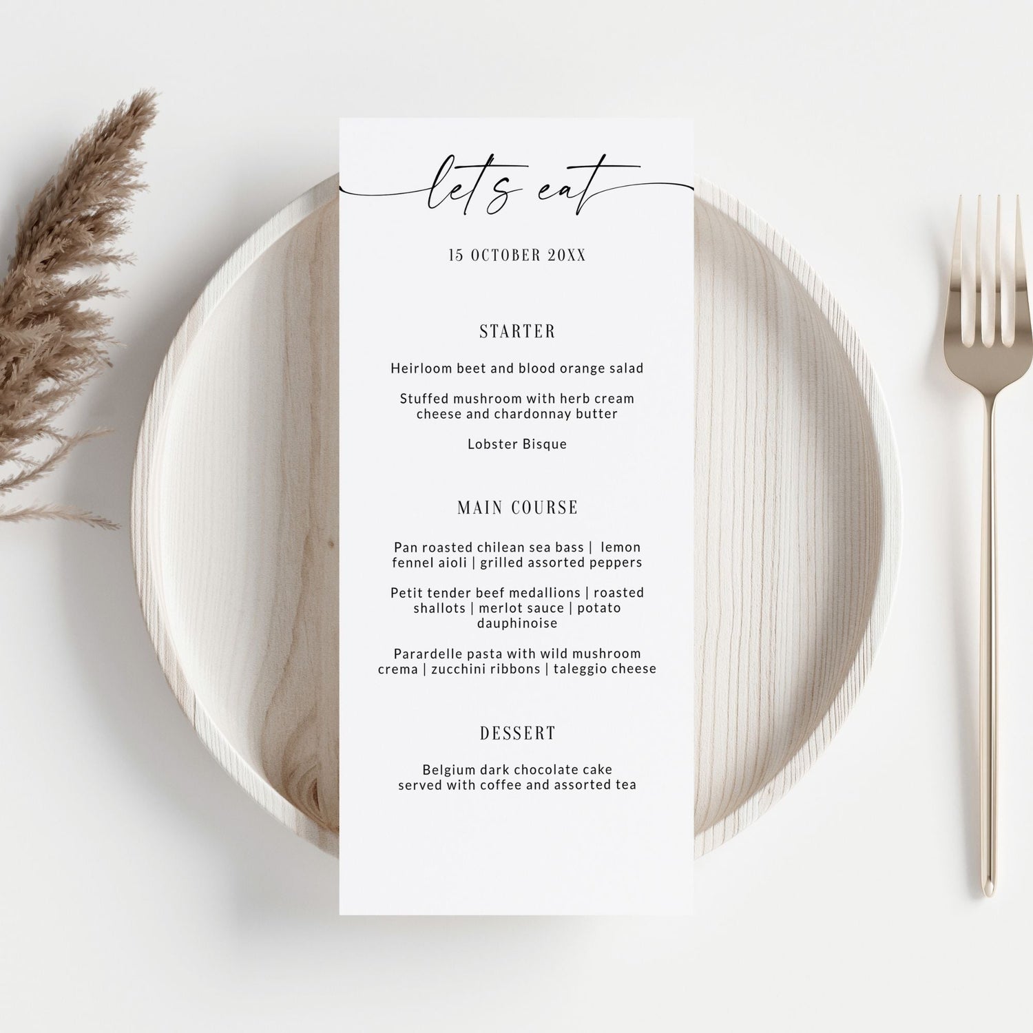 Menus