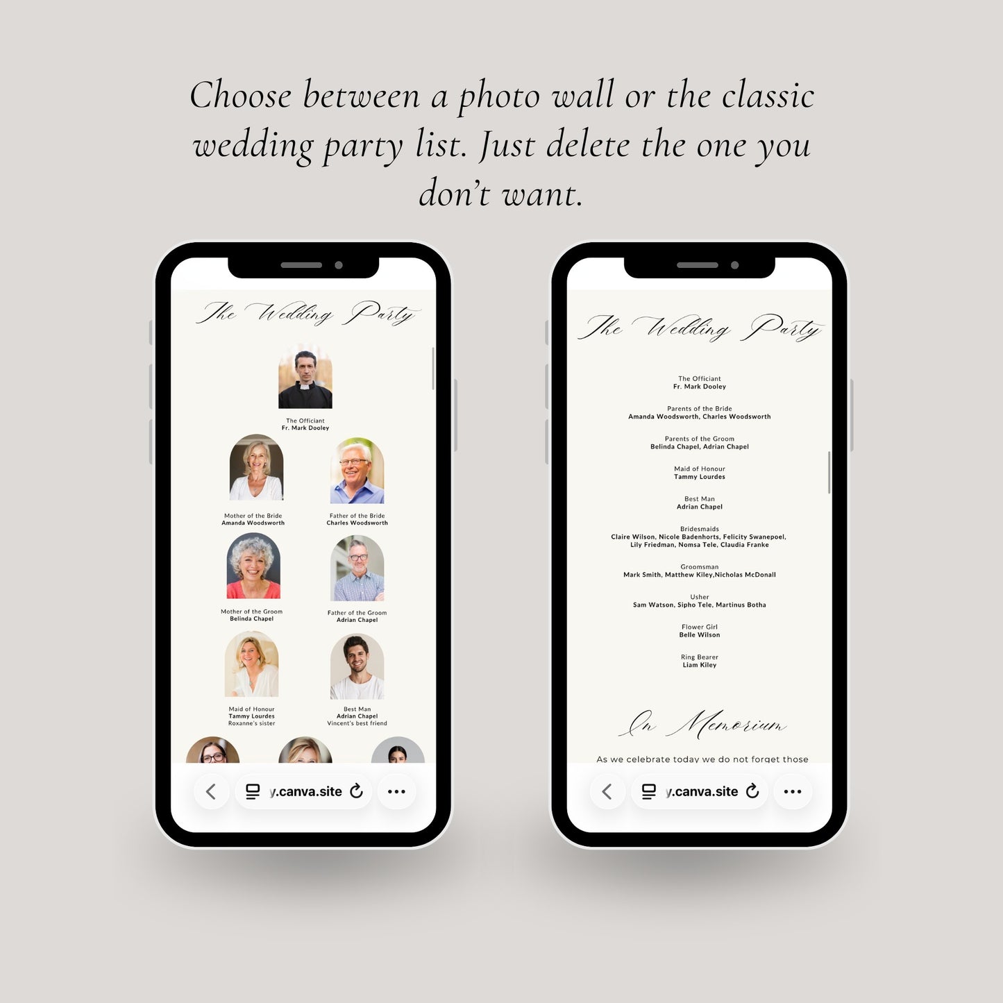 Terracotta & Ivory Digital Program template