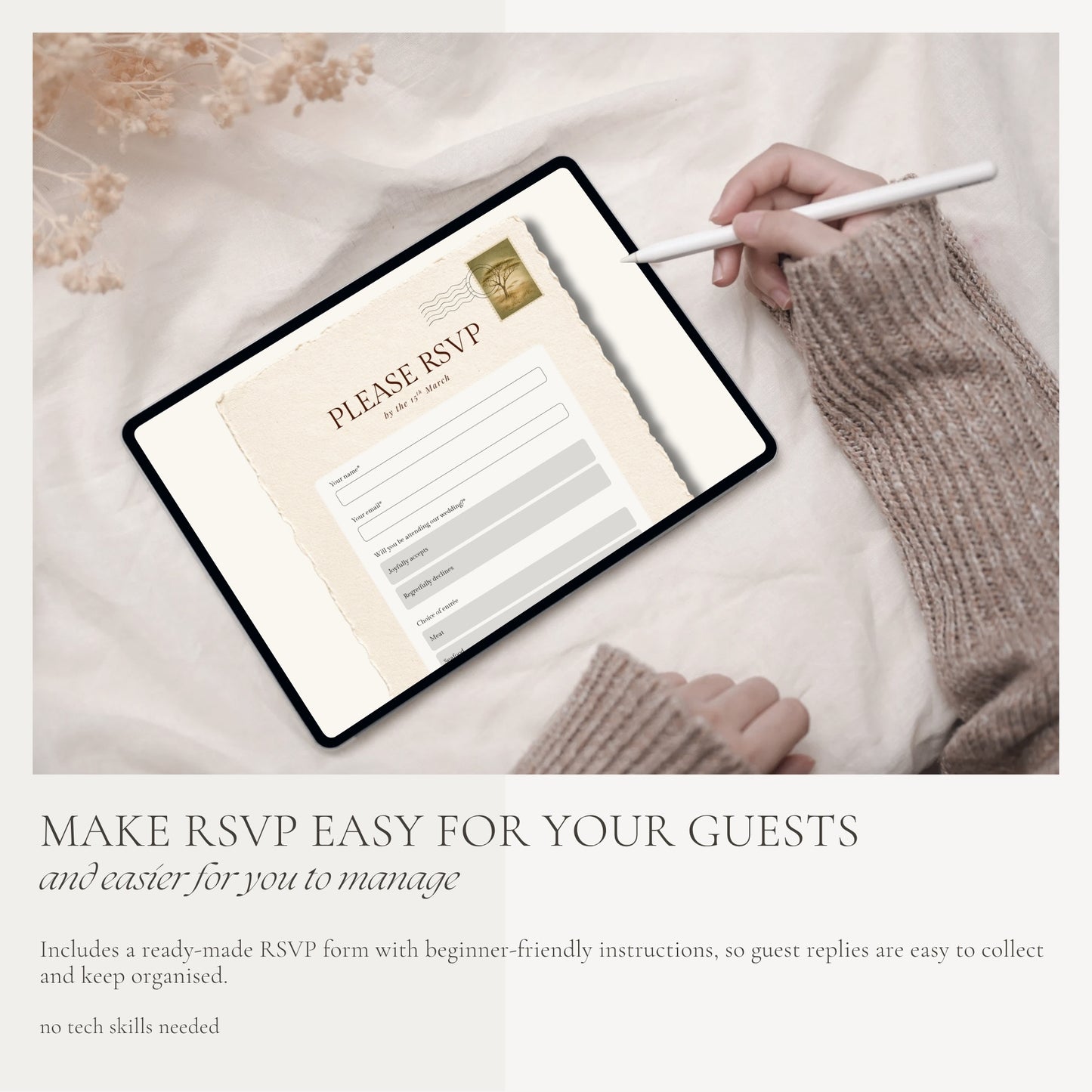 Bushveld Wedding Website Template