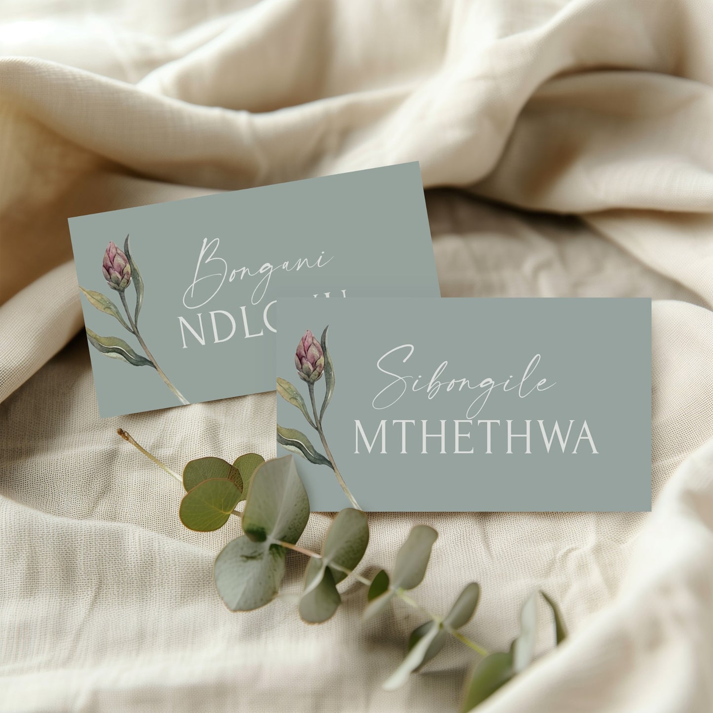 Protea Wedding Stationery Essentials Set